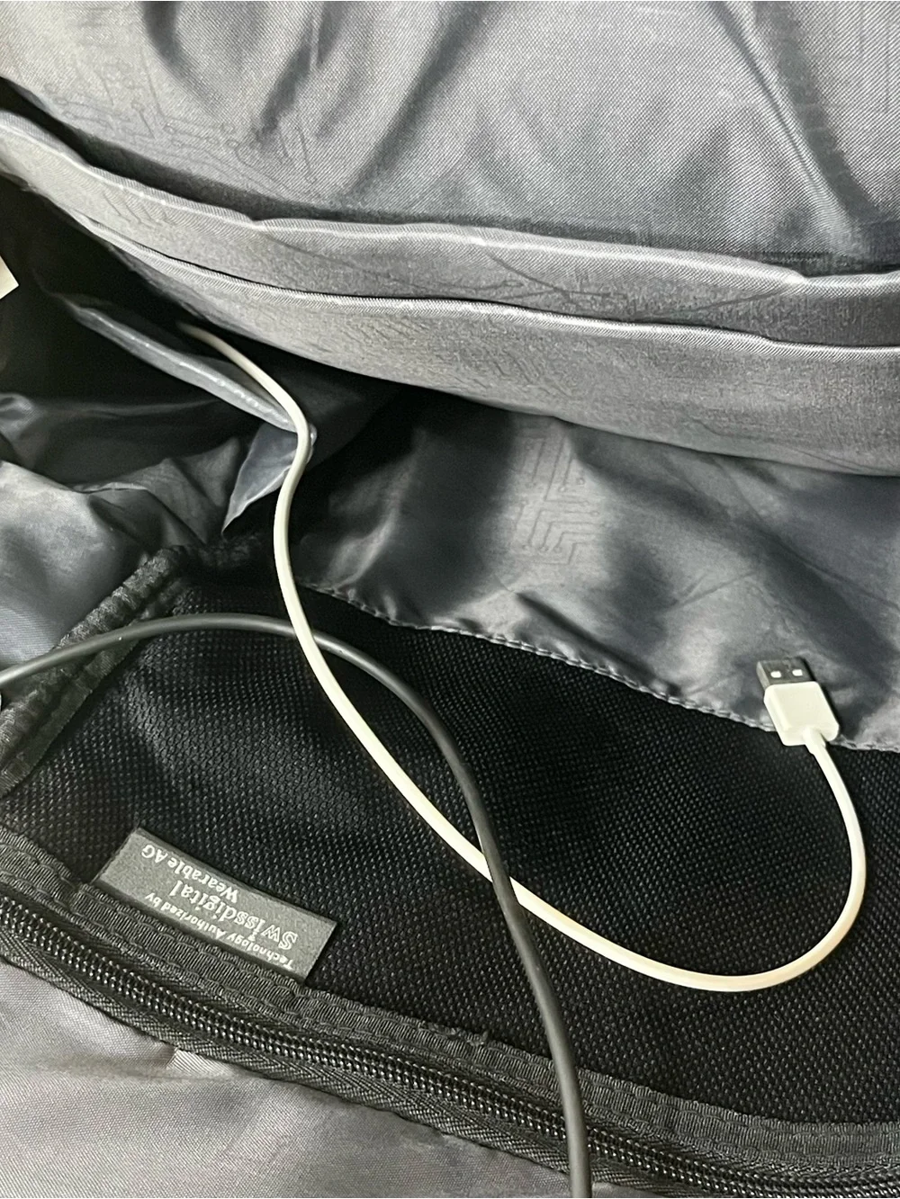 Swissdigital Wearable AG Backpack with USB Ports